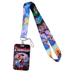 Lanyard Pinocchio with card and key holder